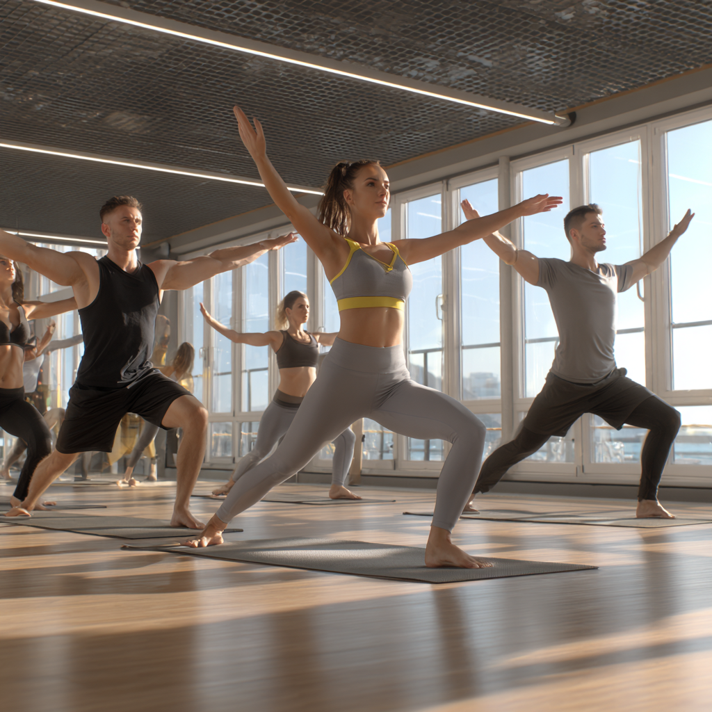 Modern fitness terem